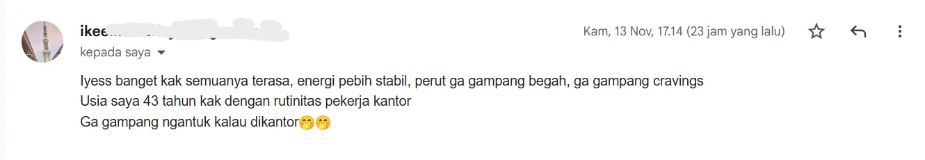 Ike — Menang Setengah Jalan